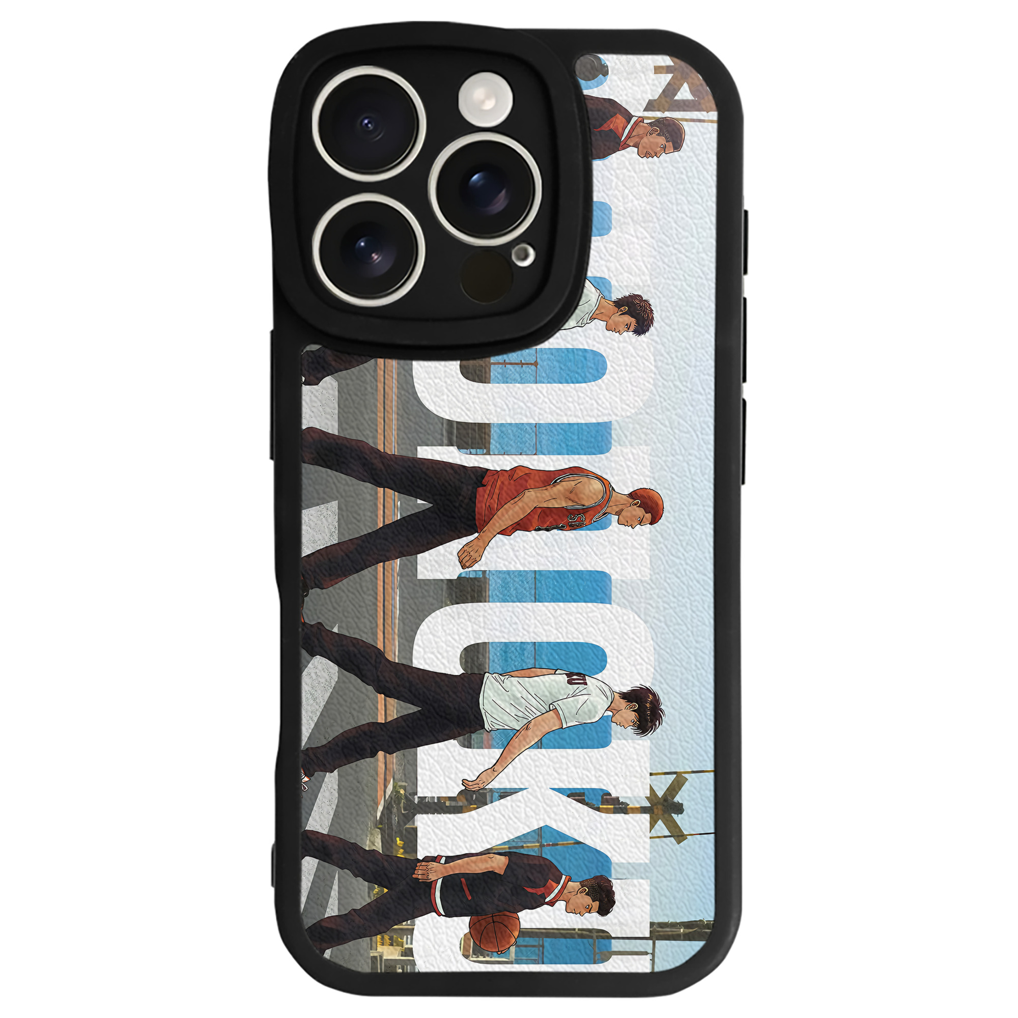 （画像用） SLAM DUNK／スラムダンク 【iPhone 16シリーズ対応】シリコンスマホケース（レザー調） 材質：シリコン